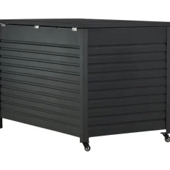Pehmustelaatikko Venture Home Tiana, 150x100cm, musta