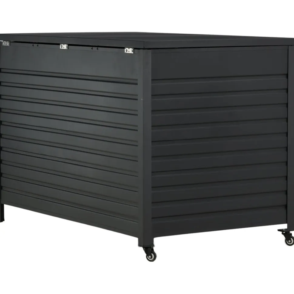 Pehmustelaatikko Venture Home Tiana, 150x100cm, musta