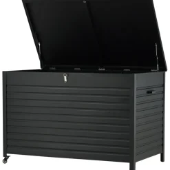 Pehmustelaatikko Venture Home Tiana, 150x100cm, musta
