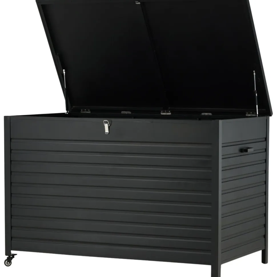 Pehmustelaatikko Venture Home Tiana, 150x100cm, musta