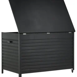Pehmustelaatikko Venture Home Tiana, 150x100cm, musta
