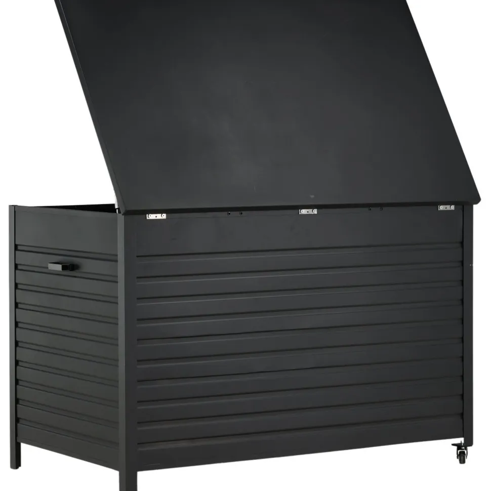 Pehmustelaatikko Venture Home Tiana, 150x100cm, musta