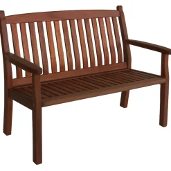 Penkki Home4you Windsor 116 cm tummanruskea