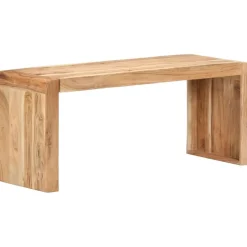 Penkki, 110x38x46 cm, täysi akaasiapuu
