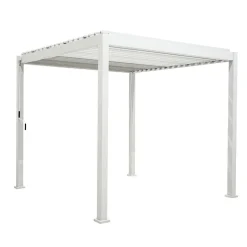 Pergola Home4You Mirador-111, 300x400cm, valkoinen