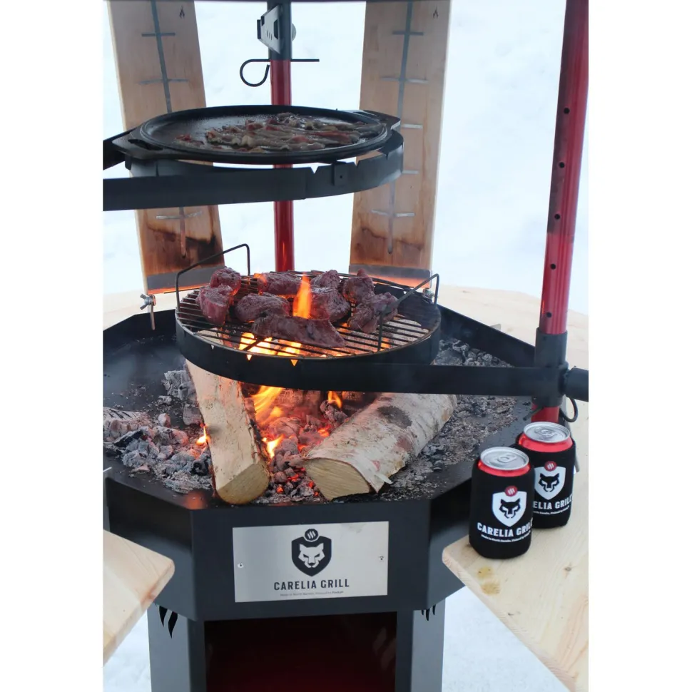 Pihagrilli Carelia Grill® 9K-80 korkea ei sadekupua/hattua