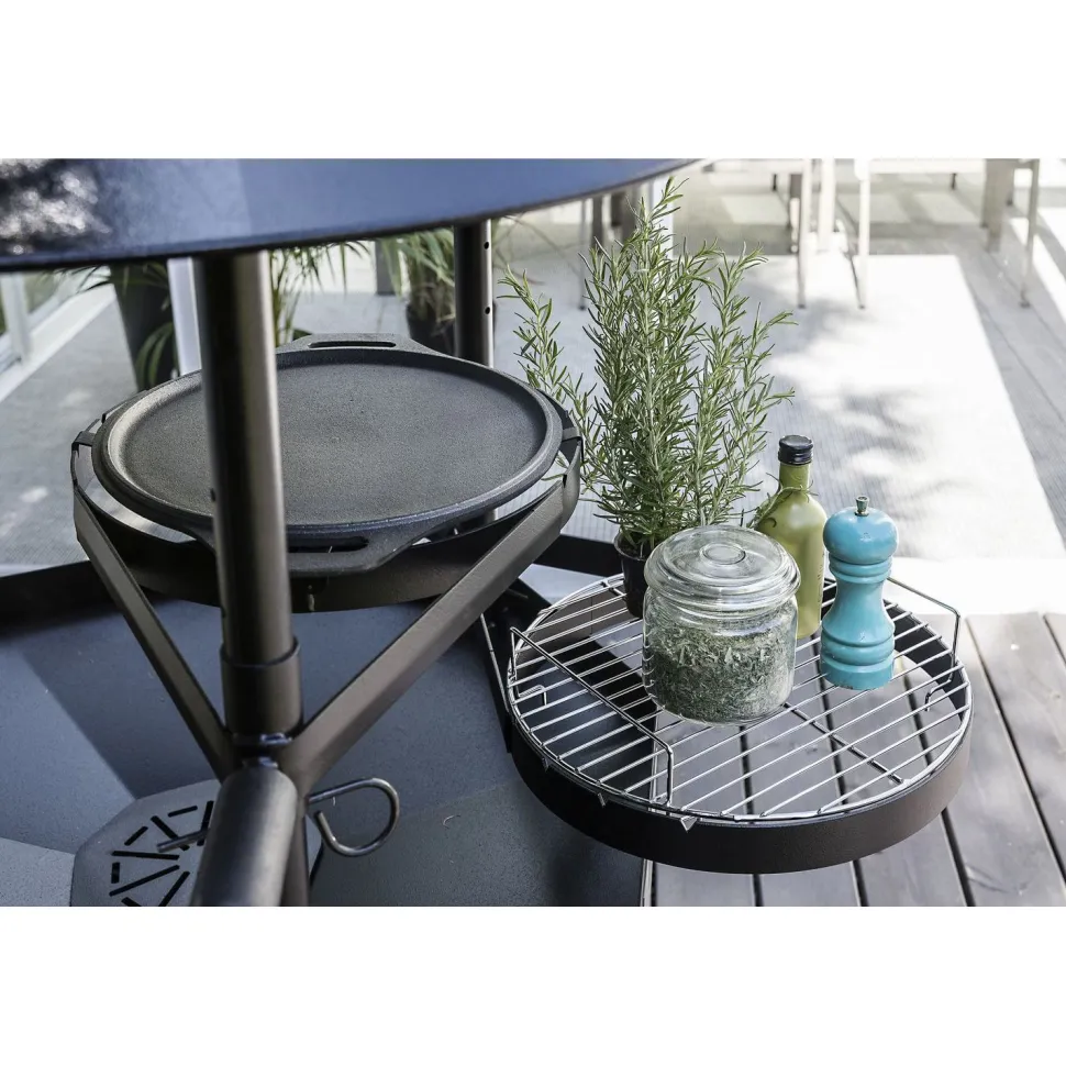 Pihagrilli Carelia Grill® 9K-80 matala musta