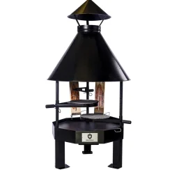 Pihagrilli Carelia Grill® 9K-100 matala musta
