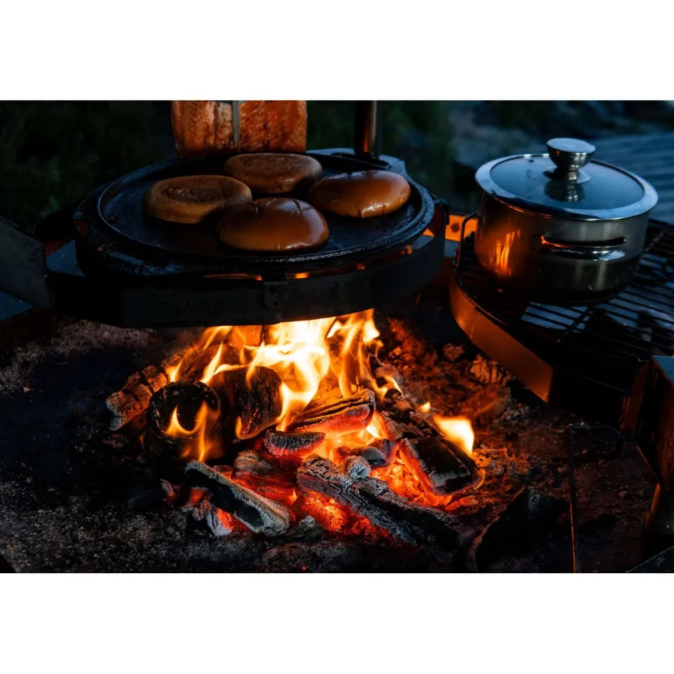 Pihagrilli Carelia Grill® 9K-80 Premium korkea musta