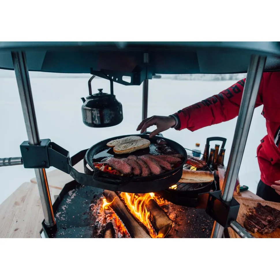 Pihagrilli Carelia Grill® 9K-80 Premium korkea musta