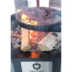 Pihagrilli Carelia Grill® 9K-100 Premium korkea musta
