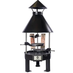 Pihagrilli Carelia Grill® 9K-80 Premium matala musta