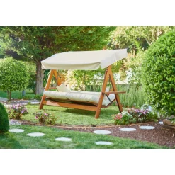 Pihakeinu Linento Garden Lyon 3-istuttava beige