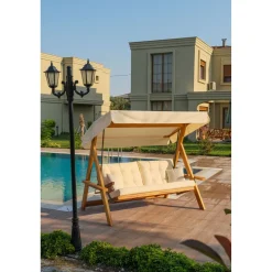 Pihakeinu Linento Garden Lyon 3-istuttava beige