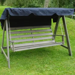 Pihakeinu Eden Wood Mellby 3-istuttava, leveys 210cm, harmaa