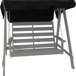 Pihakeinu Eden Wood Mellby 2-istuttava, leveys 155cm, ruskea