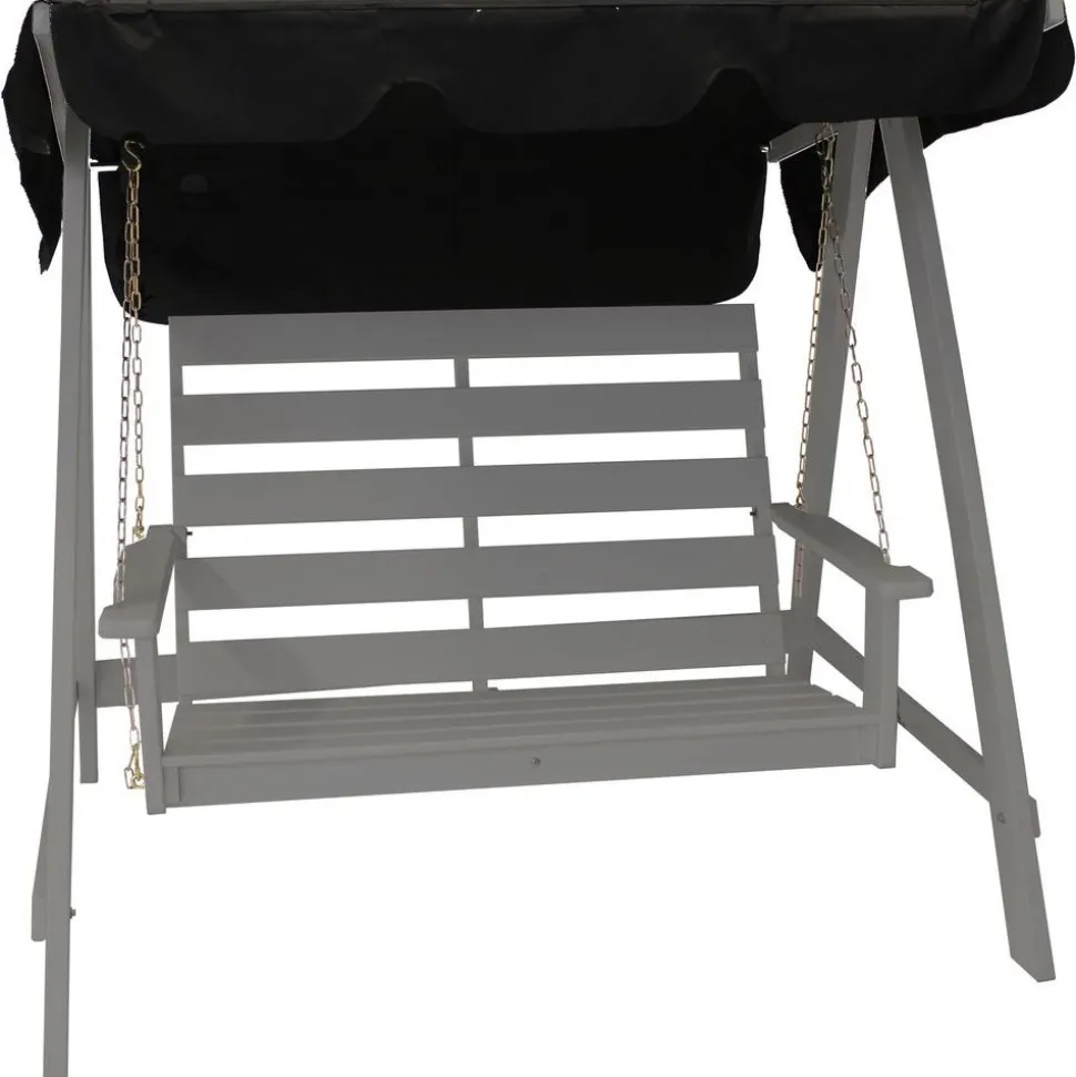 Pihakeinu Eden Wood Mellby 2-istuttava, leveys 155cm, ruskea