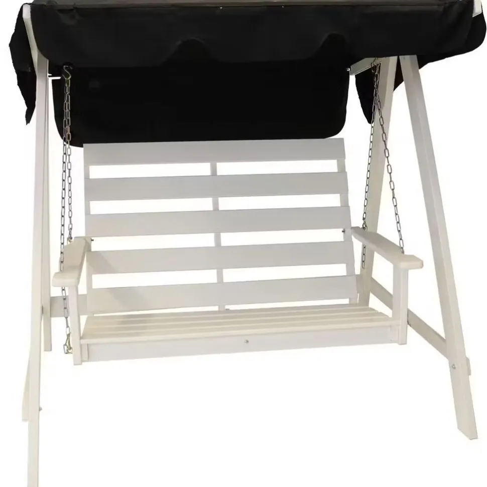 Pihakeinu Eden Wood Mellby 2-istuttava, leveys 155cm, ruskea