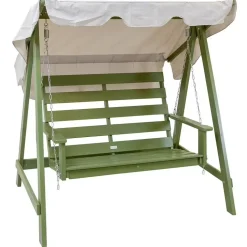 Pihakeinu Eden Wood Mellby 2-istuttava, leveys 155cm, ruskea