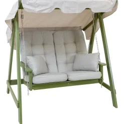 Pihakeinu Eden Wood Mellby 2-istuttava, leveys 155cm, ruskea