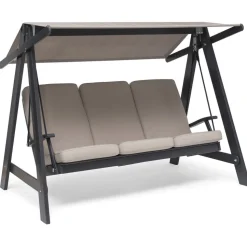 Pihakeinu Hillerstorp Aspö, 3-istuttava, tummanharmaa/beige