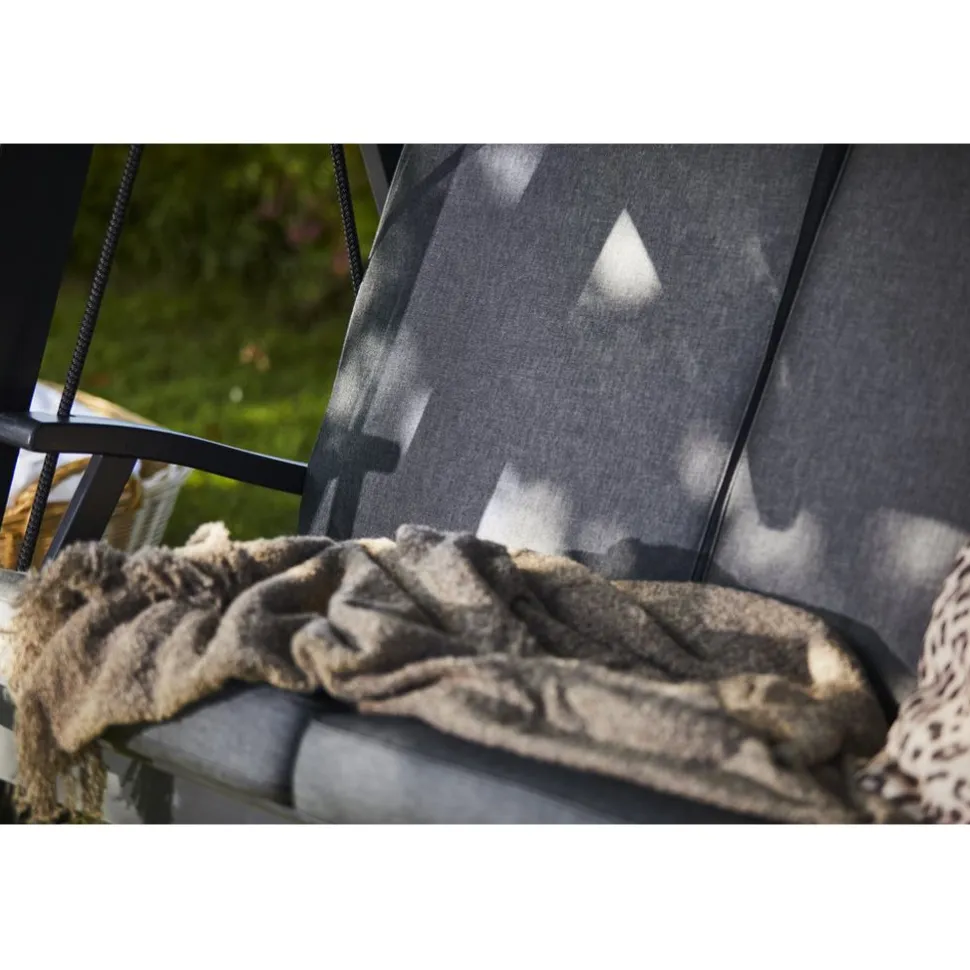 Pihakeinu Hillerstorp Aspö, 3-istuttava, tummanharmaa/beige