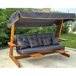 Pihakeinu Linento Garden Luna Deluxe 3-istuttava beige