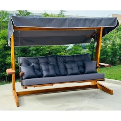 Pihakeinu Linento Garden Luna Deluxe 3-istuttava beige
