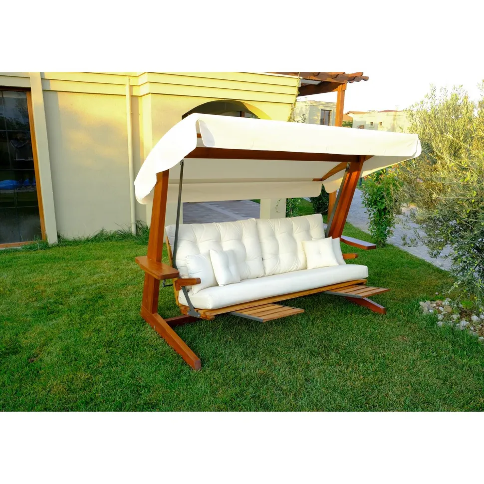 Pihakeinu Linento Garden Luna Deluxe 3-istuttava beige