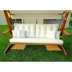 Pihakeinu Linento Garden Luna Deluxe 3-istuttava beige