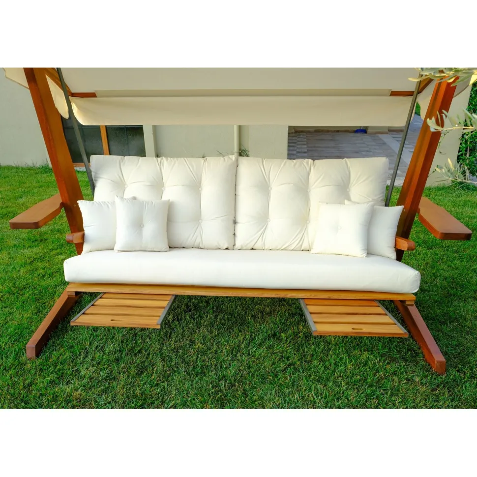 Pihakeinu Linento Garden Luna Deluxe 3-istuttava beige