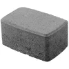 Pihakivi Lakka Klassikkokivi 60 172 x 115 mm musta