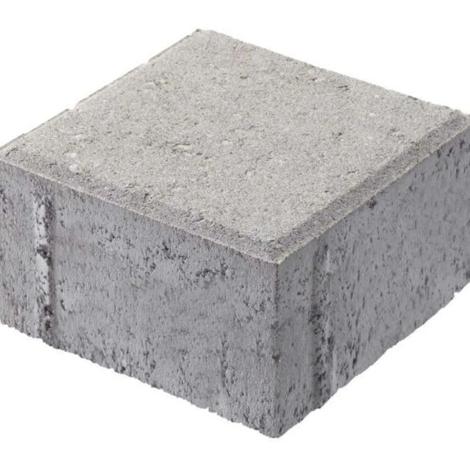 Pihakivi Lakka Nupukivi 80 138 x 138 mm harmaa