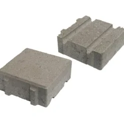 Pihakivi Rudus Akvakivi 197x197x80 mm sileä harmaa