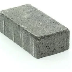 Pihakivi Rudus Kartanokivi 80 277x137x80 mm antiikki musta