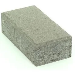 Pihakivi Rudus Kartanokivi 80 278x138x80 mm sileä harmaa