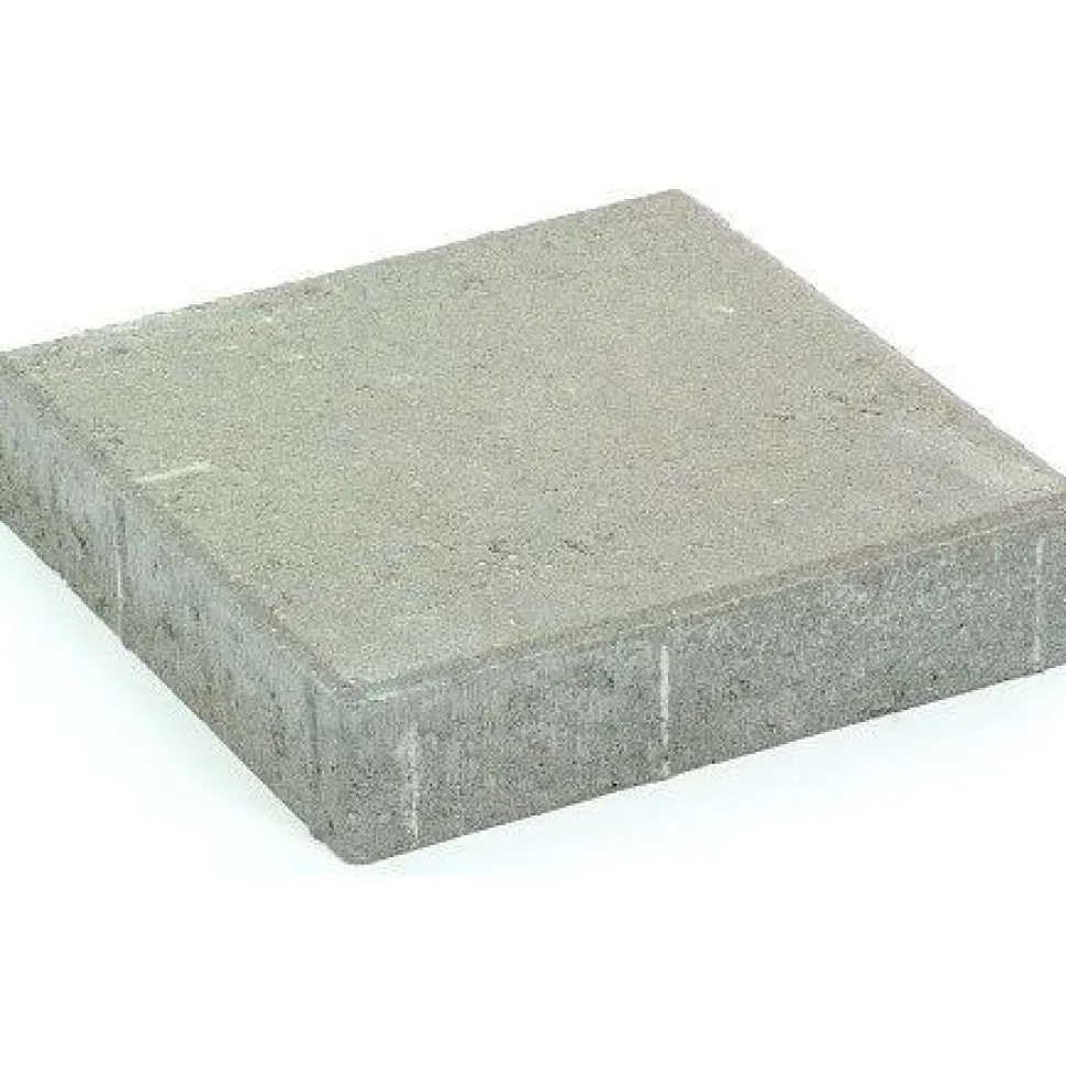 Pihakivi Rudus Kartanolaatta 80 278x278x80 mm sileä harmaa