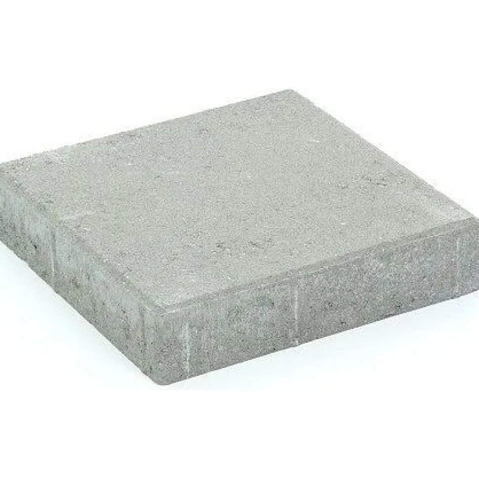 Pihakivi Rudus Kartanolaatta 60 278x278x60 mm sileä harmaa