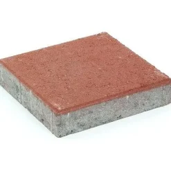 Pihakivi Rudus Kartanolaatta 60 278x278x60 mm sileä punainen