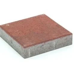 Pihakivi Rudus Kartanolaatta 60 278x278x60 mm sileä punamusta