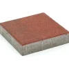Pihakivi Rudus Kartanolaatta 80 278x278x80 mm sileä punamusta