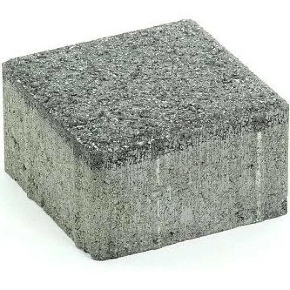 Pihakivi Rudus Kartanonoppa 80 138x138x80 mm hiekkapuhallettu kulo