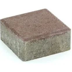 Pihakivi Rudus Kartanonoppa 60 138x138x60 mm sileä ruskea