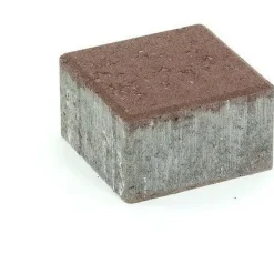 Pihakivi Rudus Kartanonoppa 80 138x138x80 mm sileä ruskea