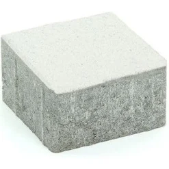 Pihakivi Rudus Kartanonoppa 80 138x138x80 mm sileä valkoinen