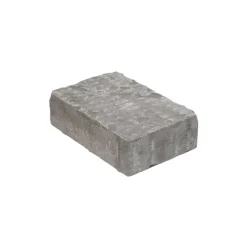Pihakivi Rudus Kartanonupu 60 viisteetön 207x137x60 mm profiloitu antiikki harmaa