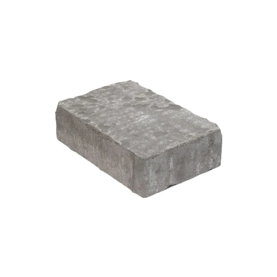Pihakivi Rudus Kartanonupu 60 viisteetön 207x137x60 mm profiloitu antiikki harmaa