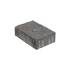 Pihakivi Rudus Kartanonupu 60 viisteetön 207x137x60 mm profiloitu antiikki musta