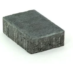 Pihakivi Rudus Kartanonupu 60 viisteetön 207x137x60 mm sileä musta