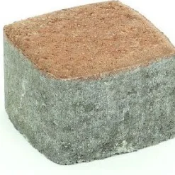 Pihakivi Rudus Klassikko neliö 80 115x115x80 mm sileä hiekanruskea